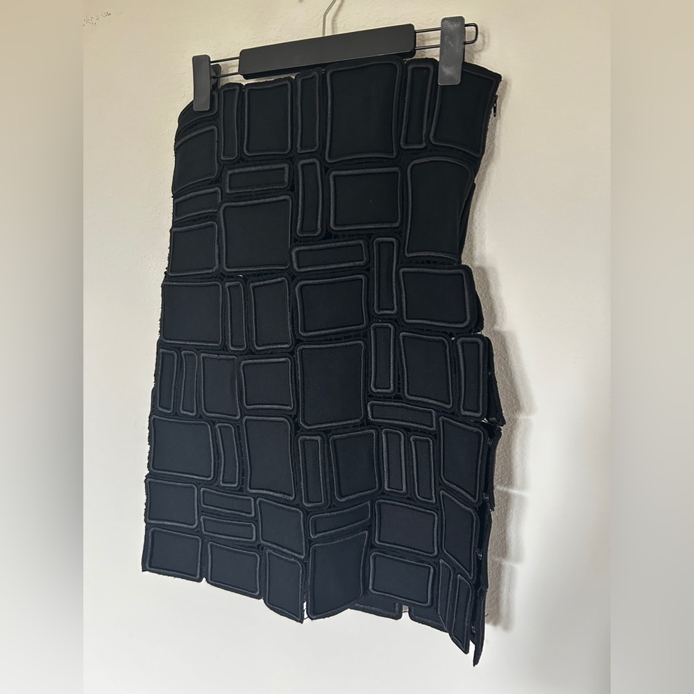 Cult Gaia Nurit Black Mini Dress - Picture 4 of 8